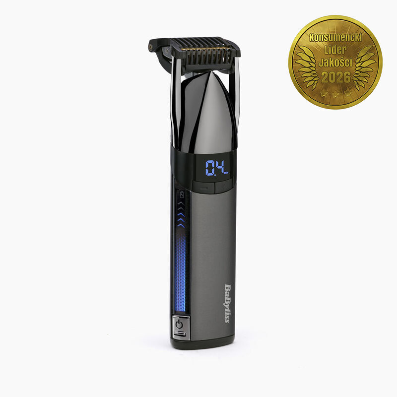Super-X Metal Series Cordless Stubble Trimmer (Czarna edycja)
